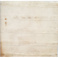 Blauw/witte tegel met boot en huisjes